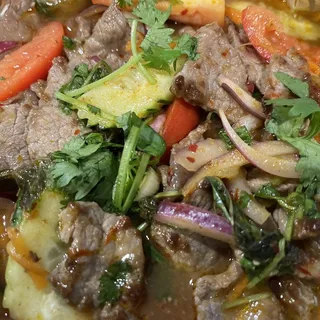 4. Spicy Beef Salad
