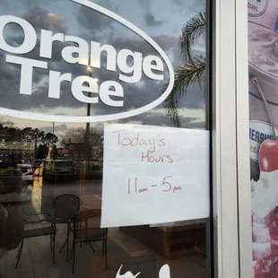 I was disappointed, but I found a new spot to try.