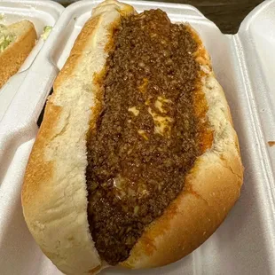 Chili dog