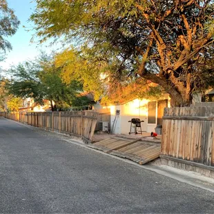 West side of Orange Tree Village