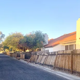 West side of Orange Tree Village