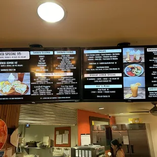 Updated menu, June 2024