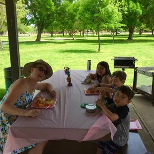 Nice area to enjoy a birthday party