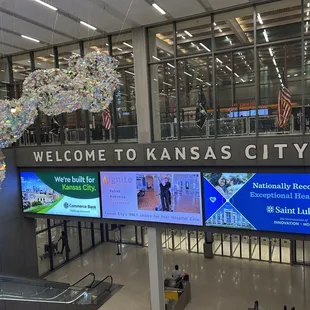 The airport is 2 miles away