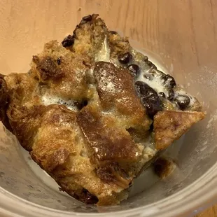 Cinnamon bread pudding