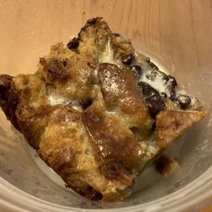 Cinnamon bread pudding