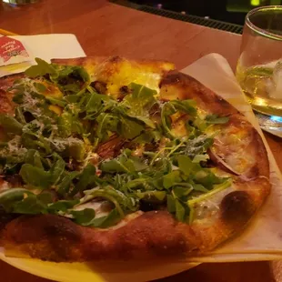 Mushroom pizza 8&quot;