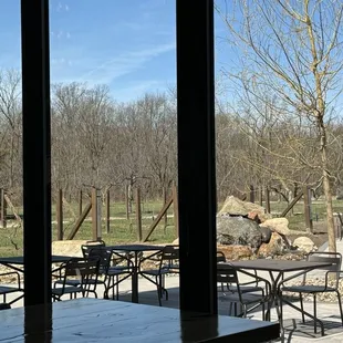 View to outside