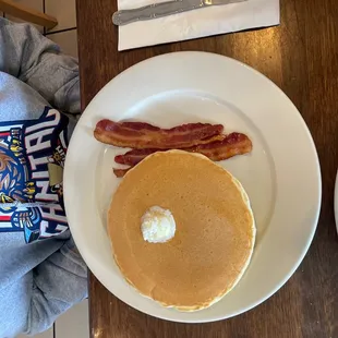 Short stack and bacon.