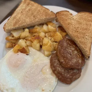 Turkey Sausage Patty platter