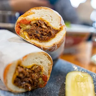 Sloppy BBQ Brisket Sandwich ($21)