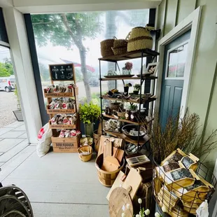 a view of the outside of the store