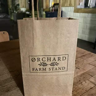 Gift shop bag