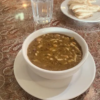 Aash-0-Reshteh Soup Appetizer
