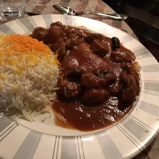 Plum Lamb Dinner