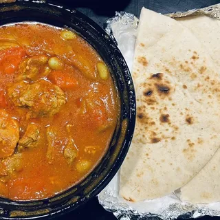 Lamb Bademjune Dinner