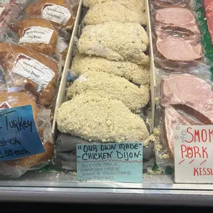 These take and bake chicken breasts are delicious! Just bake in the oven.