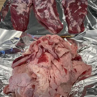 2.4lbs of fat that I paid over $10 a pound for.