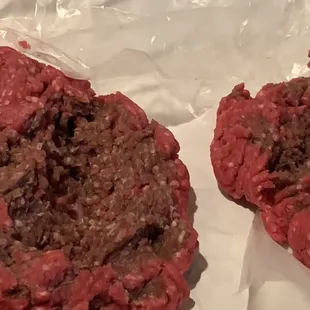 They are selling rotten meat packed in new meat to avoid loss. We were in-shock with how disgusting this was as it was 1-hour after