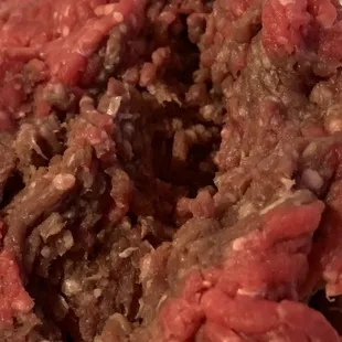 Rotten meat purchased there and pic taken 1-hour after purchasing. We were in shock joe disgusting it was