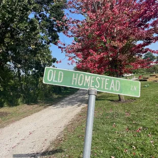 a street sign