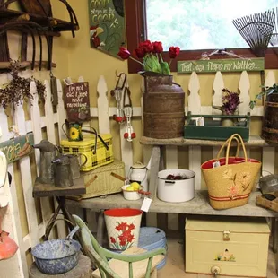 Vintage Garden Tools and more - Antique Shop at Old Homestead