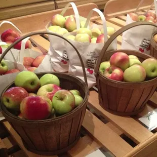 Several Varieties of Apples available in the Orchard Store at Old Homestead