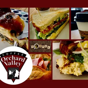 Bakery goods. Collage Made randomly