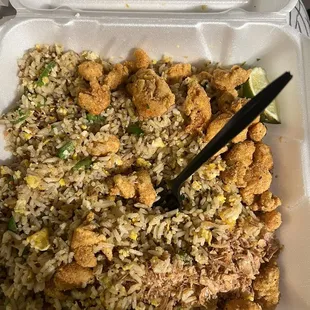 Crawfish Fusion Spicy Rice
