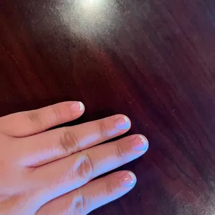 French Tip Mani