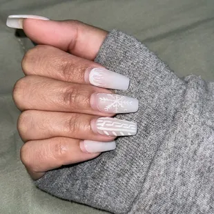 1 month later - still all intact, no lifting, not breakage.