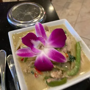 Green curry, Thai spicy
