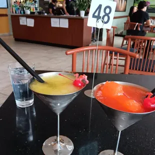 Bahama mama and island breeze