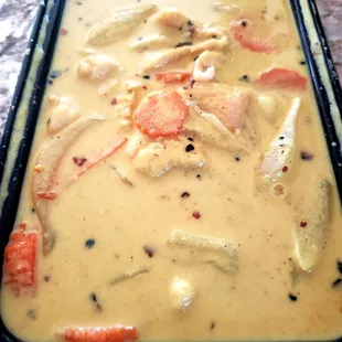 Yellow curry chicken