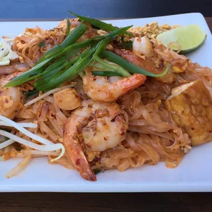 Pad Thai with Shrimp