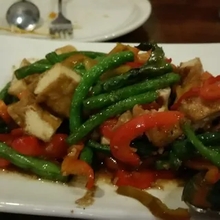 GREEN BEAN STIR-FRY (DINNER)