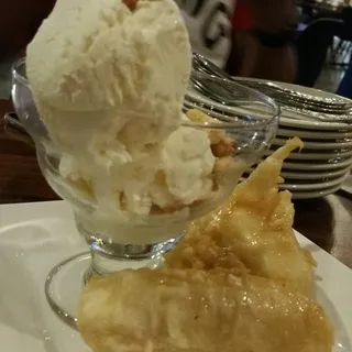Fried Banana Ice Cream