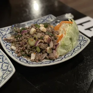 Beef larb