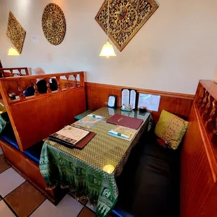 Oct 2021: A typical booth