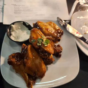 Honey Old Bay Wings - happy hour