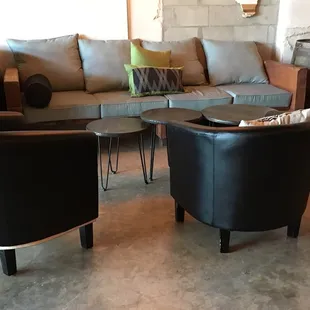 Plenty of seating.