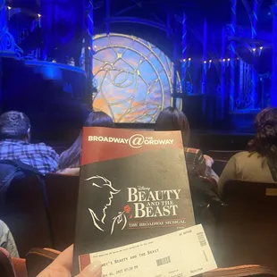a ticket for beauty and the beast