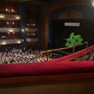 a view of the auditorium