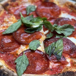 Margherita Pizza with Pepperoni