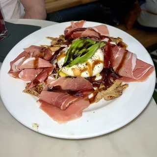 Burrata with Fig & Speck