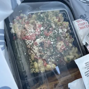 Alfredo after dark is my absolute favorite