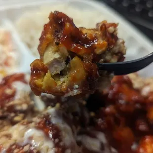 Korean crunchy ranch chicken gangjeong. $16.99