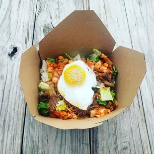 Bulgogi rice bowl