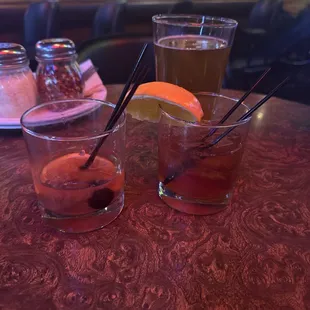 $11 four roses small batch old fashioneds