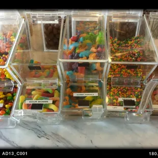 Plenty of topping options